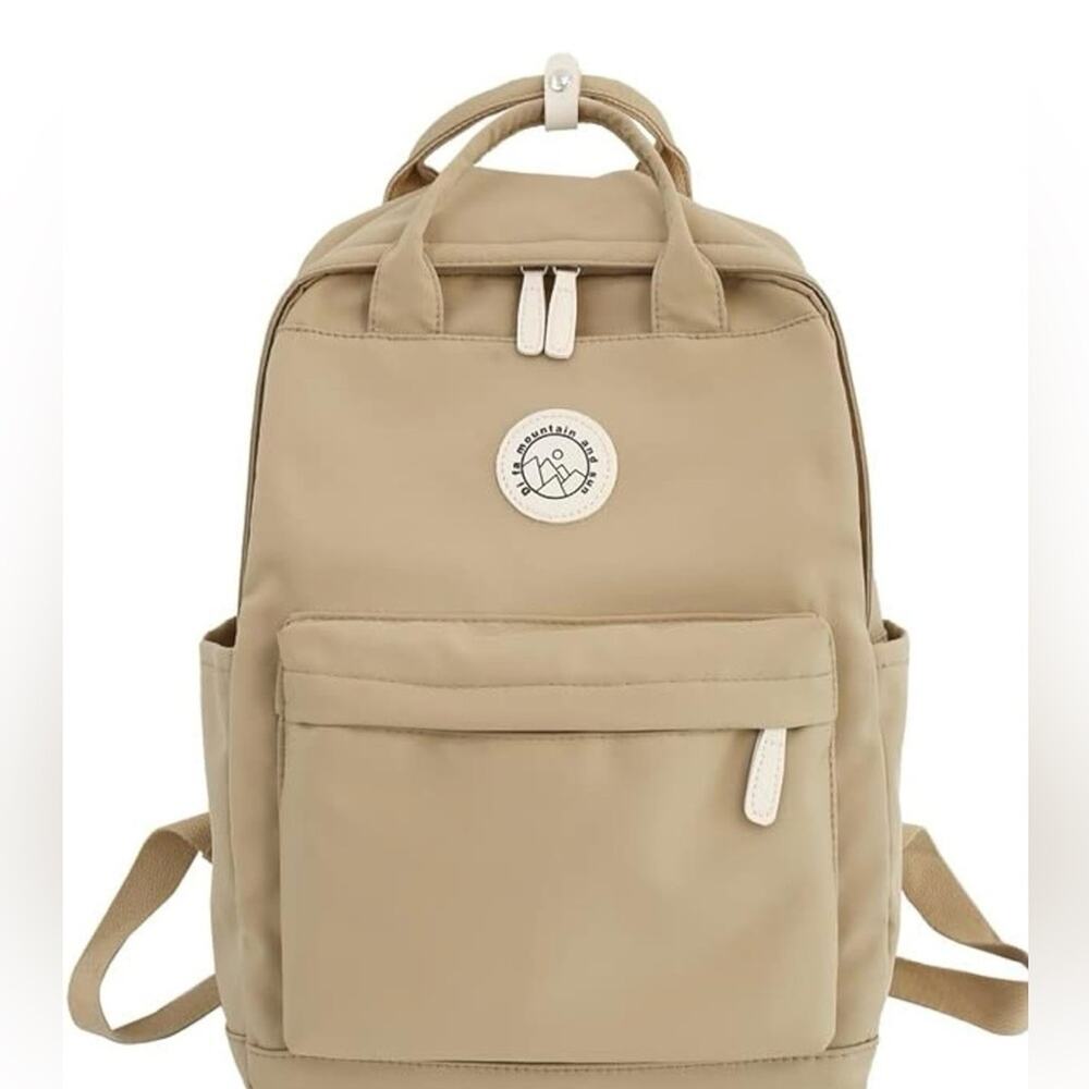 Compact Backpack Khaki NWT